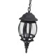 FAROL COLGANTE EXTERIORES NEGRO - Envío Gratuito