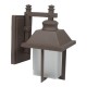 ARBOTANTE 1 LUZ BRONCE SWI - Envío Gratuito