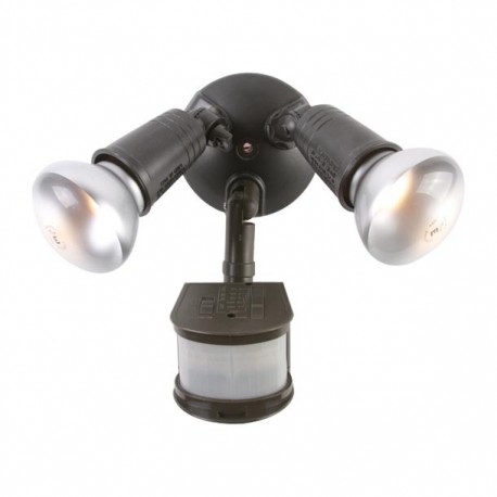 LÁMPARA SEGURIDAD CON SENSOR MOVIMIENTO 2 LUCES - Envío Gratuito