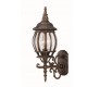 FAROL DE PARED EXTERIORES DORADO Y NEGRO - Envío Gratuito