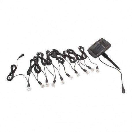 KIT 10 LUCES PANEL SOLAR FOTOCELDA - Envío Gratuito
