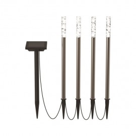 4-PACK ESTACAS SOLARES 3 LÚMENES - Envío Gratuito
