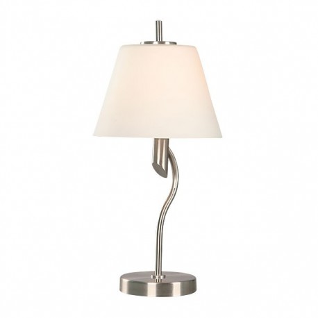 LÁMPARA DE MESA TOUCH NÍQUEL 1 LUZ - Envío Gratuito