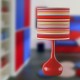 LÁMPARA DE MESA FUNDAMENTAL ROJO - Envío Gratuito