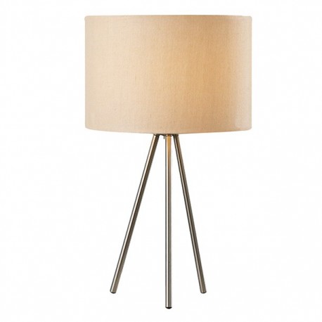 LÁMPARA DE MESA TRIPIE BEIGE - Envío Gratuito