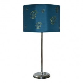 LÁMPARA DE MESA SPIRAL AZUL REY - Envío Gratuito