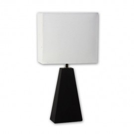 LÁMPARA DE MESA BEIGE 46 CM - Envío Gratuito
