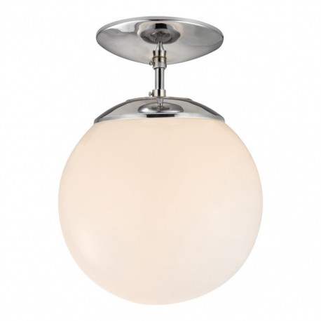 PLAFÓN CROMO REDONDO DECOR LIVING - Envío Gratuito