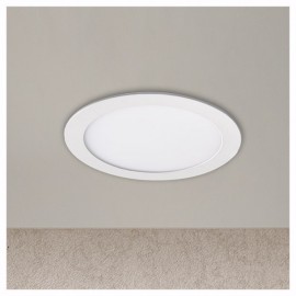 LUMINARIO LED FLAT PANEL EXTRA PLANO REDONDO BLANCO 6W - Envío Gratuito