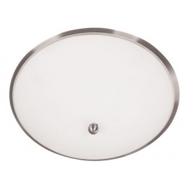 LÁMPARA DE TECHO 1 LUZ NÍQUEL - Envío Gratuito