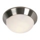 LÁMPARA DE TECHO 1 LUZ NÍQUEL 23 CM - Envío Gratuito