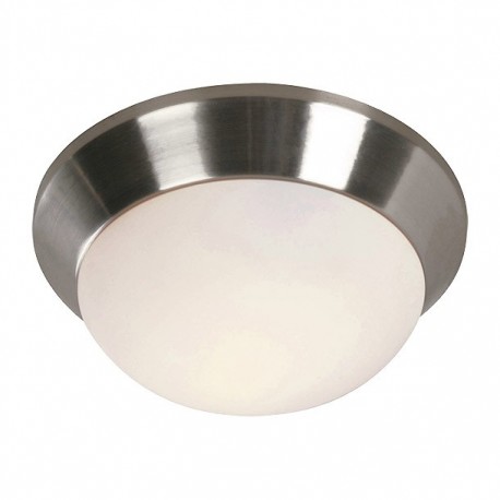 LÁMPARA DE TECHO 1 LUZ NÍQUEL 23 CM - Envío Gratuito