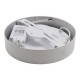 LUMINARIO LED DE SOBREPONER P/TECHO BLANCO 12W - Envío Gratuito