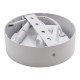 LUMINARIO LED DE SOBREPONER P/TECHO BLANCO 6W - Envío Gratuito