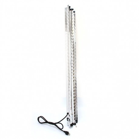 SHOPLIGHT 4FT 2 LUCES DIAMOND PLATE - Envío Gratuito
