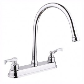 LLAVE MEZCLADORA PARA COCINA 1 PIEZA DE 8" YANI CROMO - Envío Gratuito