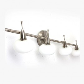 RIEL ANTENA 3L NÍQUEL SATINADO 85.5X15CM - Envío Gratuito