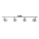 RIEL ANTENA 3L NÍQUEL SATINADO 85.5X15CM - Envío Gratuito