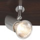 LÁMPARA REFLECTORA 3L CROMADA HAMPTON BAY - Envío Gratuito