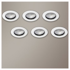 6PACK EMPOTRABLE BASICO BLANCO - Envío Gratuito