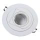 LUMINARIO EMPOTRADO ORIENTABLE BLANCO - Envío Gratuito