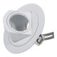LUMINARIO EMPOTRADO ORIENTABLE BLANCO - Envío Gratuito