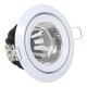 DOWNLIGHT FIJO 4" MR16 C/CRISTAL BLANCO - Envío Gratuito