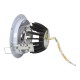 DOWNLIGHT FIJO 4" MR16 C/CRISTAL BLANCO - Envío Gratuito