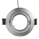 LUMINARIO EMPOTRADO GU5.3 MR16 PLATA - Envío Gratuito
