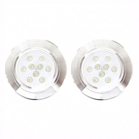 ALBELDA EMPOTRABLE INT. 2 PACK NIQUEL 9W - Envío Gratuito