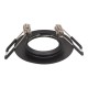 LUMINARIO EMPOTRADO GU4 MR11 NEGRO - Envío Gratuito