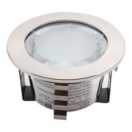 LUMINARIO 5" EMPOTRADO FIJO 13W NÍQUEL - Envío Gratuito