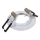 DOWNLIGHT FIJO 2PG GU4 MR-11 BLANCO - Envío Gratuito