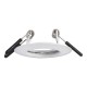 DOWNLIGHT FIJO 2PG GU4 MR-11 BLANCO - Envío Gratuito