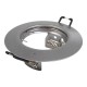LUMINARIO EMPOTRADO FIJO MR16 PLATA - Envío Gratuito