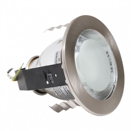 LUMINARIO 5" EMPOTRADO FIJO 15W NÍQUEL - Envío Gratuito