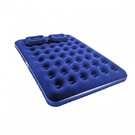 CAMA INFLABLE QUEEN C/2 ALMOHADAS Y BOMBA 203 CM X 152 CM - Envío Gratuito