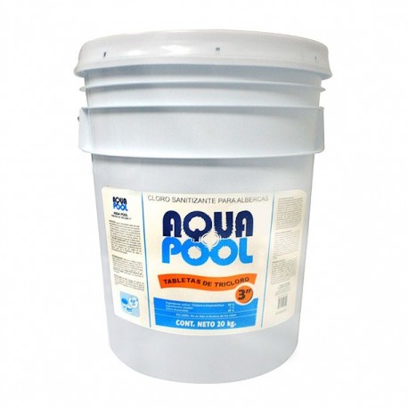TABLETA DE TRICLORO 3" 20 KG - Envío Gratuito