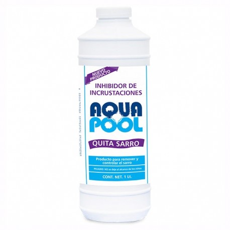 AQUA POOL QUITA SARRO 1 LT - Envío Gratuito