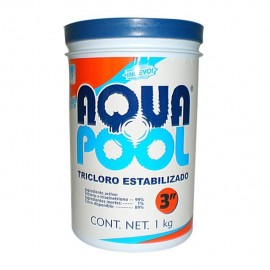 TABLETA DE TRICLORO ESTABILIZADO 3" 1 KG - Envío Gratuito