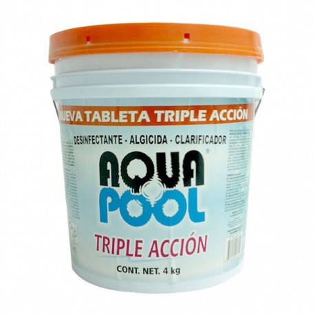 TABLETAS TRIPLE ACCIÓN 4 KG - Envío Gratuito