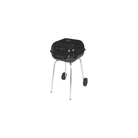 ASADOR DE CARBÓN PORTÁTIL NEGRO - Envío Gratuito