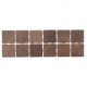 CENEFA 10 X 30 CM DENVER CHOCOLATE DALTILE - Envío Gratuito