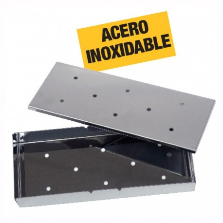 CAJA PARA ASTILLAS ACERO INOXIDABLE - Envío Gratuito