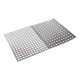 BANDEJA PARA ASAR 2 CARAS ACERO INOX - Envío Gratuito