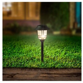 ESTACA BAJO VOLTAJE LED NEGRO MISIO - Envío Gratuito