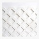 CERCA PLÁSTICO DIAMOND BLANCO .41X121 CM - Envío Gratuito