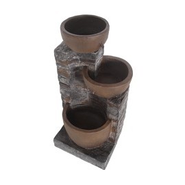 FUENTE DECORATIVA DE TRES PILETAS - Envío Gratuito