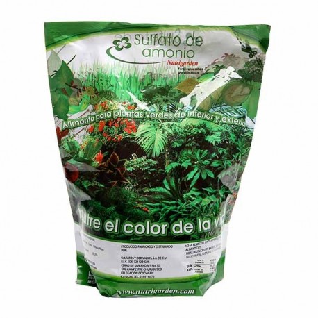 SULFATO DE AMONIO 1 KG - Envío Gratuito