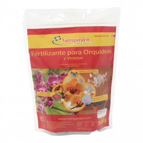 FERTILIZANTE ORQUÍDEAS NG 500 GR - Envío Gratuito